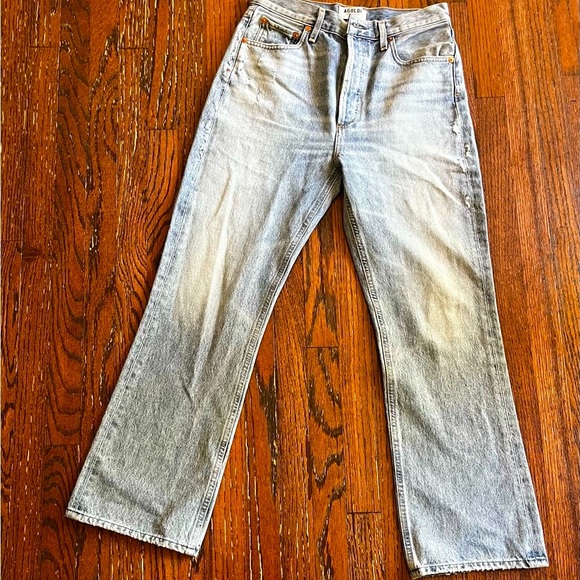 Agolde Taylor High Rise Kick Flare - Picture 5 of 10